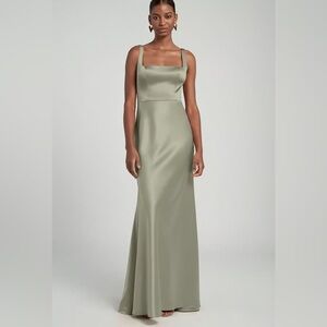 Jenny Yoo Ariana Dress in Sage size 12